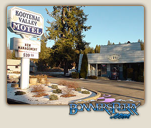 Bonners Ferry Idaho Lodging Kootenai Valley Motel