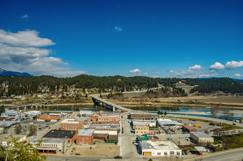 The city of Bonners Ferry, Idaho